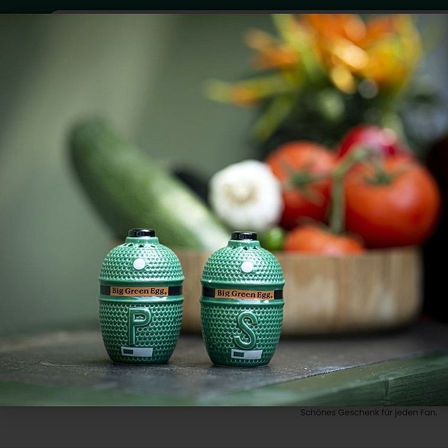 Big Green Egg Salz- und Pfefferstreuer, Eggform